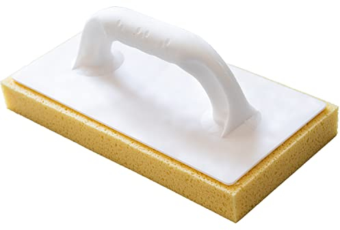 Kronen Hansa Reibfix Planche à laver pour carrelage avec revêtement en éponge hydroponique pour le lavage des carreaux (éponge pour carreaux, planche de nettoyage, non grillée, fabriquée en