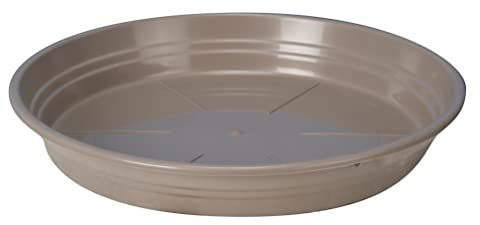 Soucoupe Ronde, 20 Diamètre, Taupe