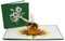 design3dkarten® Biene, Honigbiene, Blume, Garten, Imker, 3d Klappkarte, Pop Up Karte, Glückwunschkarte, Grußkarte, Geschenkkarte