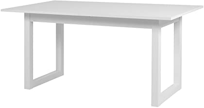 DEINE TANTE EMMA 003207 Denver 50 Weiß Esstisch Küchentisch Funktionstisch ausziehbar auf ca. 200 cm