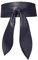 FEOYA Wickelgürtel Damen Party Kleidgürtel Hochzeit Obi Breiter Gürtel für Kleid Damen Schärpe Gürtel Kunstleder Leder Brautgürtel Bindegürtel Taillengürtel Elegante Wickel zum Schnüren Marineblau L