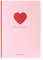 Legami - A5NOT0056 Notizbuch, liniert, A5, Medium, 14,2 x 21 cm, weißes Papier, 80 Seiten, Heart, A5NOT0056