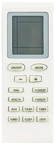 ALLIMITY Sostituisci Condizionatore Telecomando adatto per Gree Air Conditioner AC A/C YB1F2 YB1F YB1FA Yb1faf Yb1f2f KTG 001 YB1A21