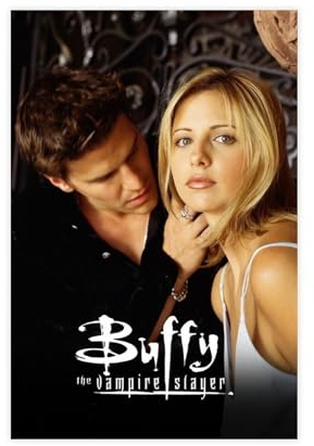 THEGIS Buffy The Vampire Slayer TV-Serie Cover Leinwand Poster Wandkunst Dekor Druck Bild Gemälde für Wohnzimmer Schlafzimmer Dekoration ungerahmt 40 x 60 cm