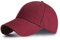 HGDGears Plain Baseball Cap Snapback for Men - Classic 6 Panel Adjustable Sport Casual Sun Visor Hat (Red)