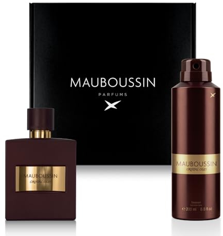 Mauboussin - Coffret Pour Lui Cristal Oud : Eau de Parfum 100ml & Déodorant 200ml