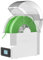 QUTBAG Druckfilament-Trocknerbox, 3D-Filament-Aufbewahrungs-Trockenbox mit 3 Gängen, Spulenhalter hält Filament trocken, kompatibel mit 0,5 kg, 1 kg und 1,75 mm, 2,85 mm, 3,0 mm