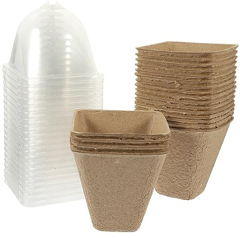 KONTONTY 20St Kindergarten Cup saftiger Pflanzentopf Pflanztöpfe für den Kindergarten Anlage Blumentöpfe büropflanzen Pflanztopf Pflanzentöpfe drinnen Pflanzer aus Papier Körbe für Pflanzen