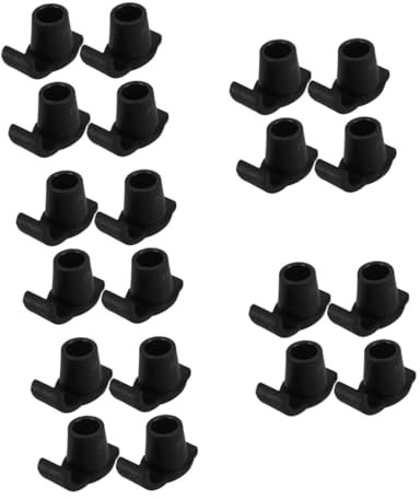 minkissy 20stücke Tragbare Walker Skier Mit Anti-rutsch-funktion Nylon Walker Ski Gleitelemente Für Mehr Stabilität Und Beim Gehen Geeignet Und Gehhilfen