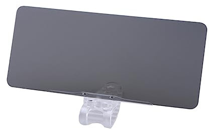 PartyKindom Sonnenschutz Für Auto Sonnenblenden Getöntes Blendschutz-sonnenblendenverlängerung Für Autos Lkws Und Wohnmobile Schützt Vor Sonnenstrahlen Und Uv-Strahlung Erhöht Die