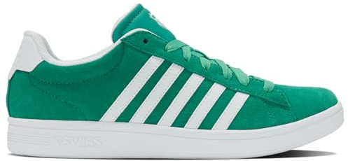 K-Swiss Court Tiebreak II SDE Herren Leder Sneaker Schuhe 09492-381 grün