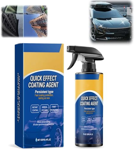 Car Polish Ceramic Coating Car Spray Wax, 3 in 1 Auto Ceramic Spray for Shine and Protection, Waterless Car Wash Quick Effect Coating Agent for Shine and Protection (1 PCS)