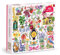 Galison Buzzy Bouquets – 500 Piece Jigsaw Puzzle Featuring Beautiful Artwork Of Quirky Flower Vases And Buzzy Insects