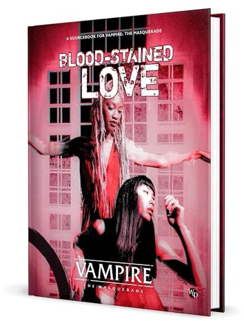 Renegade Game Studios, Vampire: The Masquerade 5th Edition - Blutfleckiges Liebesquellenbuch, RPG-Buch, ab 18 Jahren