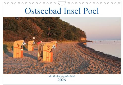 Ostseebad Insel Poel (Wandkalender 2026 DIN A4 quer), CALVENDO Monatskalender: Herzlich willkommen auf Mecklenburgs größter Insel (CALVENDO Orte)
