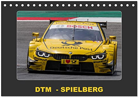 DTM-SPIELBERG (Tischkalender 2026 DIN A5 quer), CALVENDO Monatskalender: Deutsche Tourenwagen in Spielberg (CALVENDO Sport)