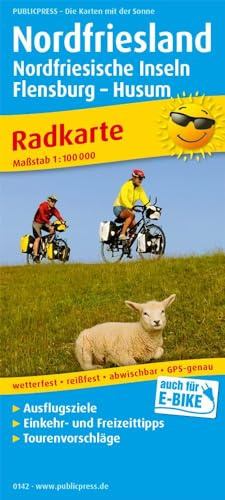 Publicpress Radkarte Nordfriesland, Nordfriesische Inseln, Flensburg -. Huseum 1:100.000: Radkarte mit Ausflugszielen, Einkehr- & Freizeittipps, ... GPS-genau. 1:100000 (Radkarte: RK)