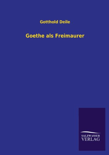 Goethe als Freimaurer
