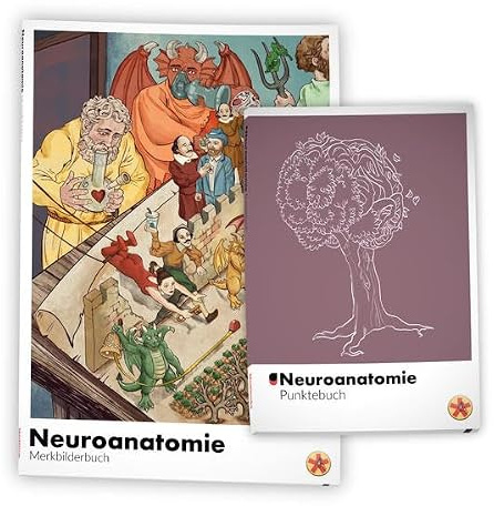 Meditricks Neuroanatomie: Merkbilderbuch + Punktebuch (Meditricks Vorklinik)