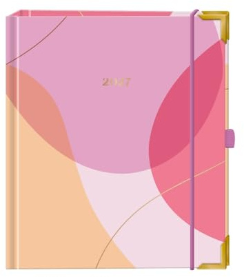 Terminplaner A5 Premium 2027 Kreise: Premium-Terminplaner