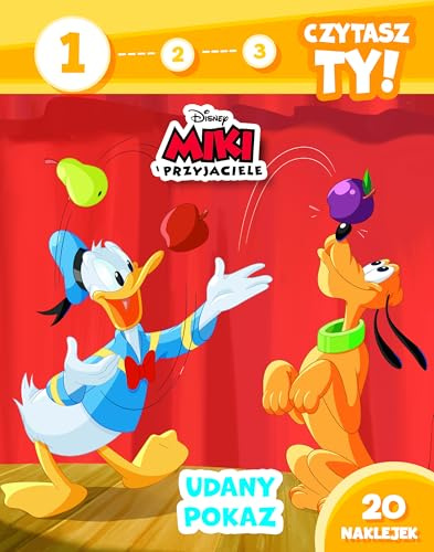 1, 2, 3, czytasz ty! Poziom 1. Udany pokaz. Disney Miki i Przyjaciele