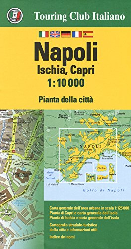 Napoli, Ischia, Capri 1:10.000 (Pianta della città)