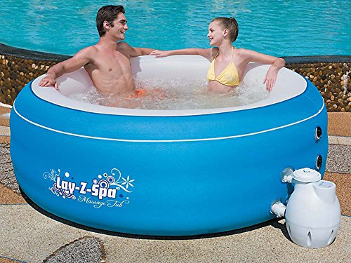BESTWAY 8320100 Piscina SPA Masaje con Depuradora Ø 206x7 cm.