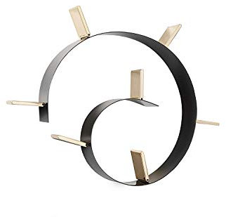 Kartell Popworm, Bambus, schwarz, 20 x 19 x 320 cm