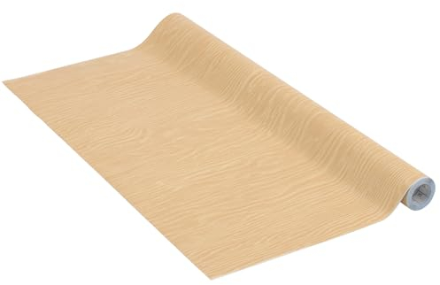 Venilia Klebefolie Perfect Fix® | Holzoptik Kiefer Natur Holzfolie | 67,5cm x 2m, Stärke 150μ | selbstklebende Möbel-Folie, Dekofolie, keine Blasen, Küchenfolie | PVC ohne Phthalate | Made in EU