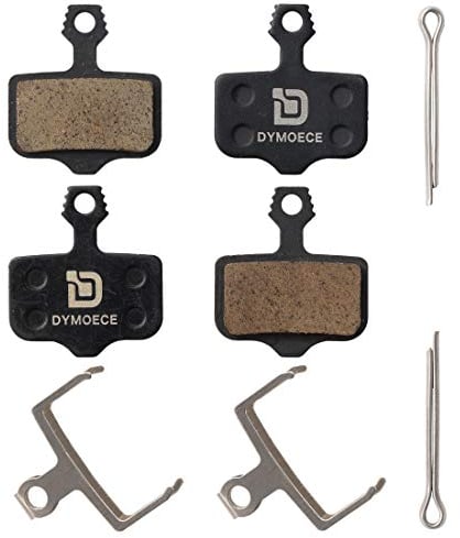dymoece 2 Sets Fahrrad Bremse, Pads für AVID ELIXIR 1 3 5 7 9 R ER CR Mag SRAM XO XX X7 X9 XXWC DB1 DB3 DB5 (Kunstharz, semi-metallic, gesintert Metall), Organic Resin Pads