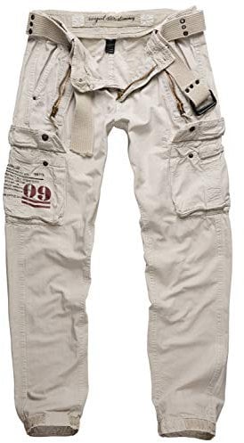 Surplus Raw Vintage Royal Traveler Slimmy Trousers, royalwhite, XL