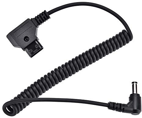 D Tap to DC Power Cable D Tap B Type Male to Right Angle DC 5 5x2 5mm Adapter Cable Accessory for V Mount Battery