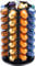 Bagoo Coffee Capsules Holder for Nespresso 360 Degree Rotation with Central Additional Pod Storage (56+)
