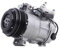RIDEX 447K0431 A/C Kompressor für Klimaanlage Klimakompressor mit ID: 6SBU16C Kältemittel: R134a PAG 46 mit 105mm Riemenscheibe Rillen: 6