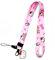 FBTLDS Hello Kitty Schlüsselband für Schlüssel und Ausweise, Niedliches Lanyard für Damen, Anime-Design, Rosa