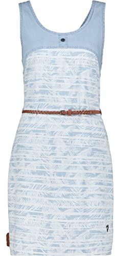 Alife and Kickin Damen DoiaAK B Dress Sommerkleid Kleid, Light Denim, M