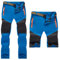 Daysskk Trekkinghose Jungen Zip Off Wanderhose Sommer Arbeitshose Kinder Wasserdicht Softshellhose Schnelltrocknend Blau 130