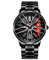 RWXCOW Herren Uhr Kreativ Armbanduhren,Autorad Felgennabenuhr,Auto Rad Felgen Nabe Uhr, Männer Sport Wasserdicht Custom Design Armbanduhr,3D Auto Rad Felge Nabe Quarz Herrenuhr Stahlbandrot