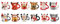 H&H Set 12 tazze caff upside down assortite cc 60, 7191060