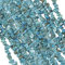 260pcs Blau Türkis Perlen zum Auffädeln Kristall Edelsteine Steine Perlenset für Armbänder Schmuck Selber Machen set Ketten Ohrringe Crafting Natürlichen Gebohrt 5-8mm