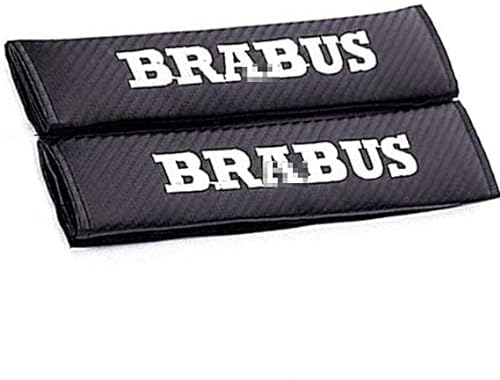 VIPOD 2 Stück Auto Gurtpolster FüR Smart Brabus, Autogurte Schulterpolster Car Interior Seat Belt Shoulder