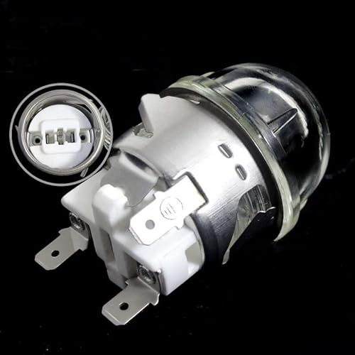 Oven lamp holder 220V high temperature resistant 500℃ G9 halogen lamp holder for oven dryer with glass cover