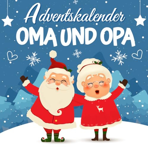 Adventskalender für Oma und Opa Rätsel und Aktivitäten: Geschenkbuch um Spaß beim Warten auf Weihnachten zu haben | eine Aktivität pro Tag | Sudoku, Herausforderung, Wortsuche und mehr