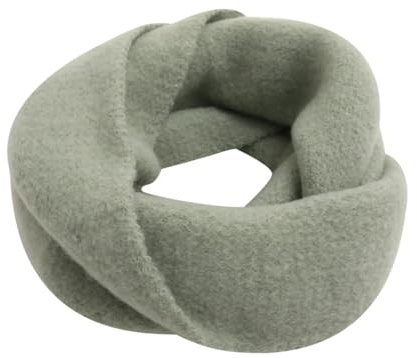 FASHION YOU WANT Damen Loopschal Strickschal Schlauchschal Schal Feinstrick einfarbig Rundschal