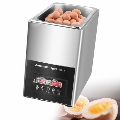 Electric Egg Cooker,800W Rapid Egg Boiler with Auto Shut Off for Soft,Commercial Hot Spring Egg Cooker,Medium,Hard Boiled,Poached,Steamed Eggs,220V