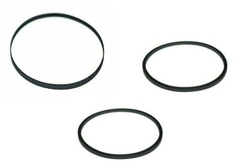 Rubber Belt Kit (All Unit Belts) Cassete CD Belts Compatible with Sony Compact DISC Deck Receiver Player