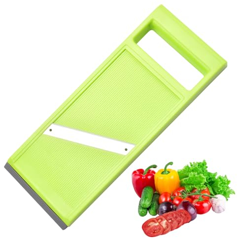 Vegetable Slicer, Manual Slicer for Kitchen Handheld Slicer for Food, Portable Vegetable Chip Maker Potato Slicer for Chips, Vegetables Chopper for Potatoes, Carrots, Onions