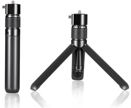 Bullet Time Handle, Mini Tripod for ONE X3, ONE X2, ONE R, ONE X, Tabletop Fold Tripod with 1/4 Inch Screw, 360 Degree Rotation