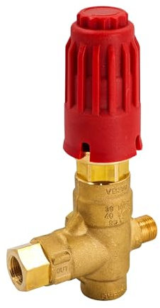 Upgraded 350 Entladerventil Hochdruckreiniger-Pumpe mit Knopf | Max 390 Bar |10,5 GPM | 5650 PSI | Entladerventil Hochdruckreiniger-Pumpe kompatibel mit AR/Comet/BE/Cat Serie Pumpe