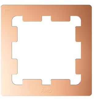 Fhkpsqkcn Efficienza AM5 CPU Trasferimento di Calore Pad AM5 Paste Termiche Guardia AM5 CPU Contatti Telaio Per Optimals Controllo della Temperatura